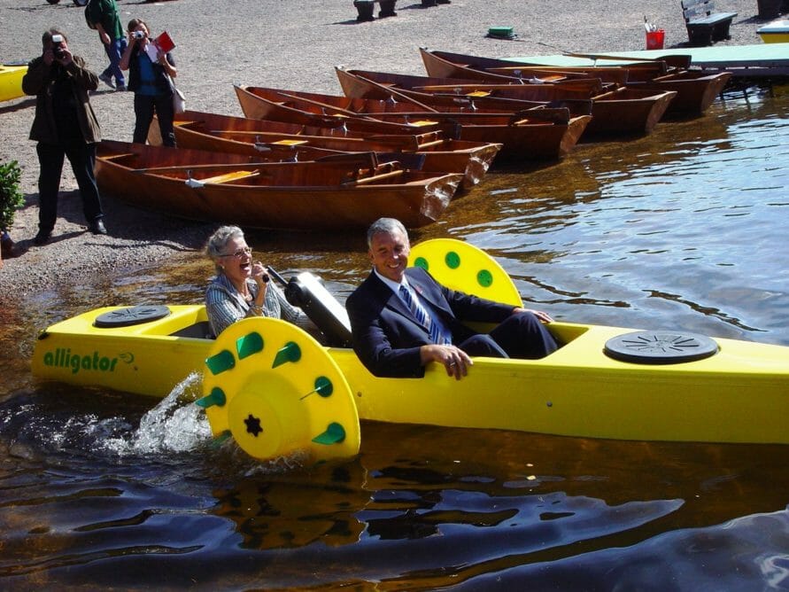 Paraboot Alligator – Boot fahren auf dem Schluchsee