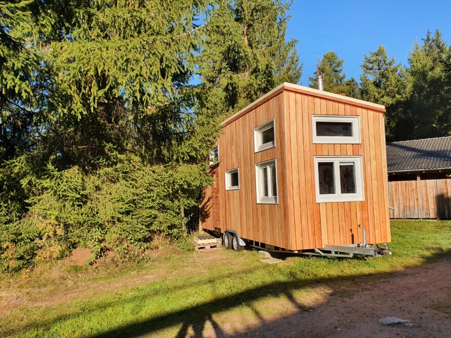 „Wohnen auf Rädern“ Tiny House